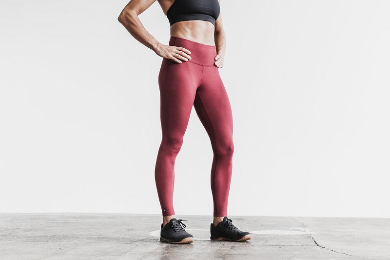 Women's Nobull High-Rise Tight (MATTE) Jogger Red | SG V3132R